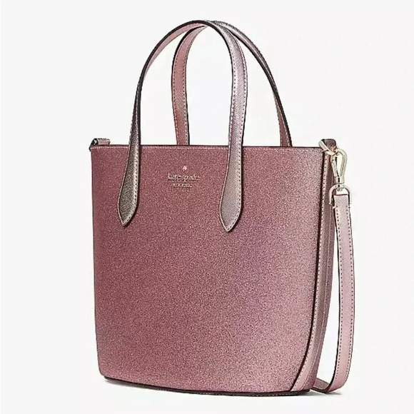 Kate Spade NWT Glimmer Satchel COLOR:
Mitten Pink - Picture 1 of 12
